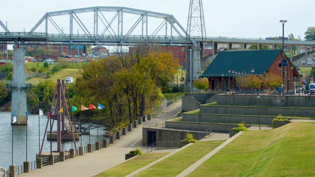 Gay Street and Cumberland River